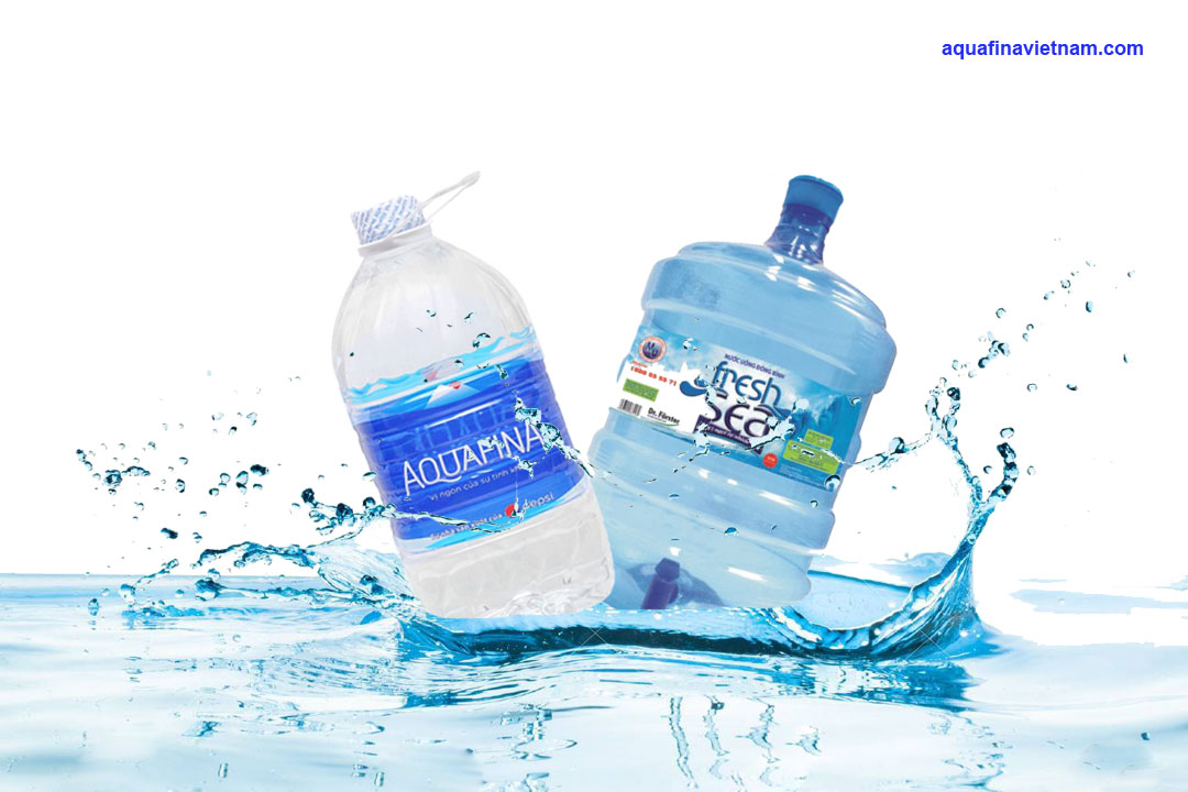 Nước tinh khiết Aquafina và Fresh Sea khác biệt ra sao?