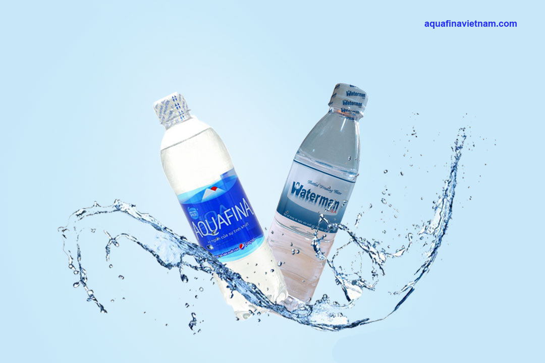 Nên chọn mua nước tinh khiết Aquafina hay Waterman?