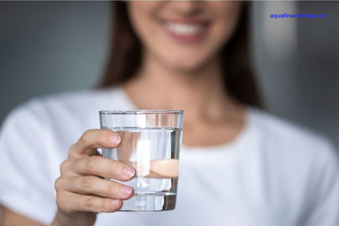 Nước tinh nghịch khiết Aquafina và TH True Water sở hữu gì không giống biệt?