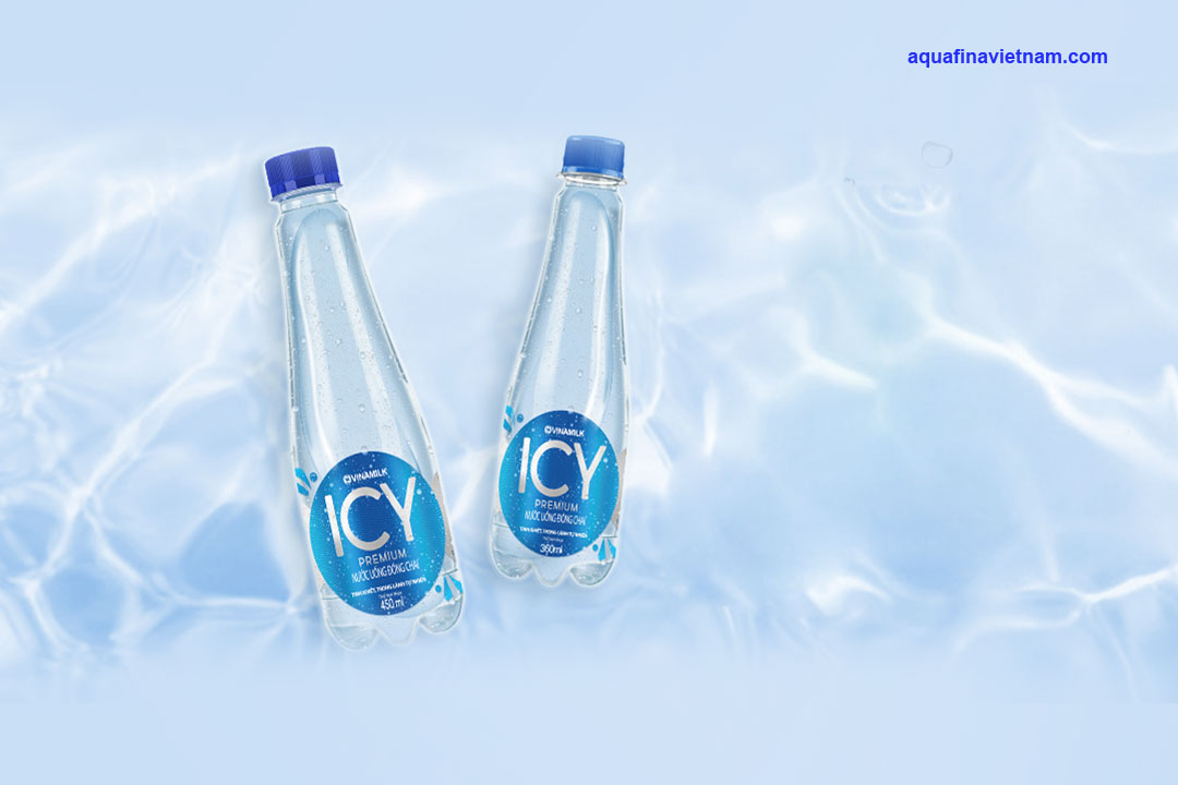 Nước tinh khiết Aquafina và Icy khác biệt ra sao?